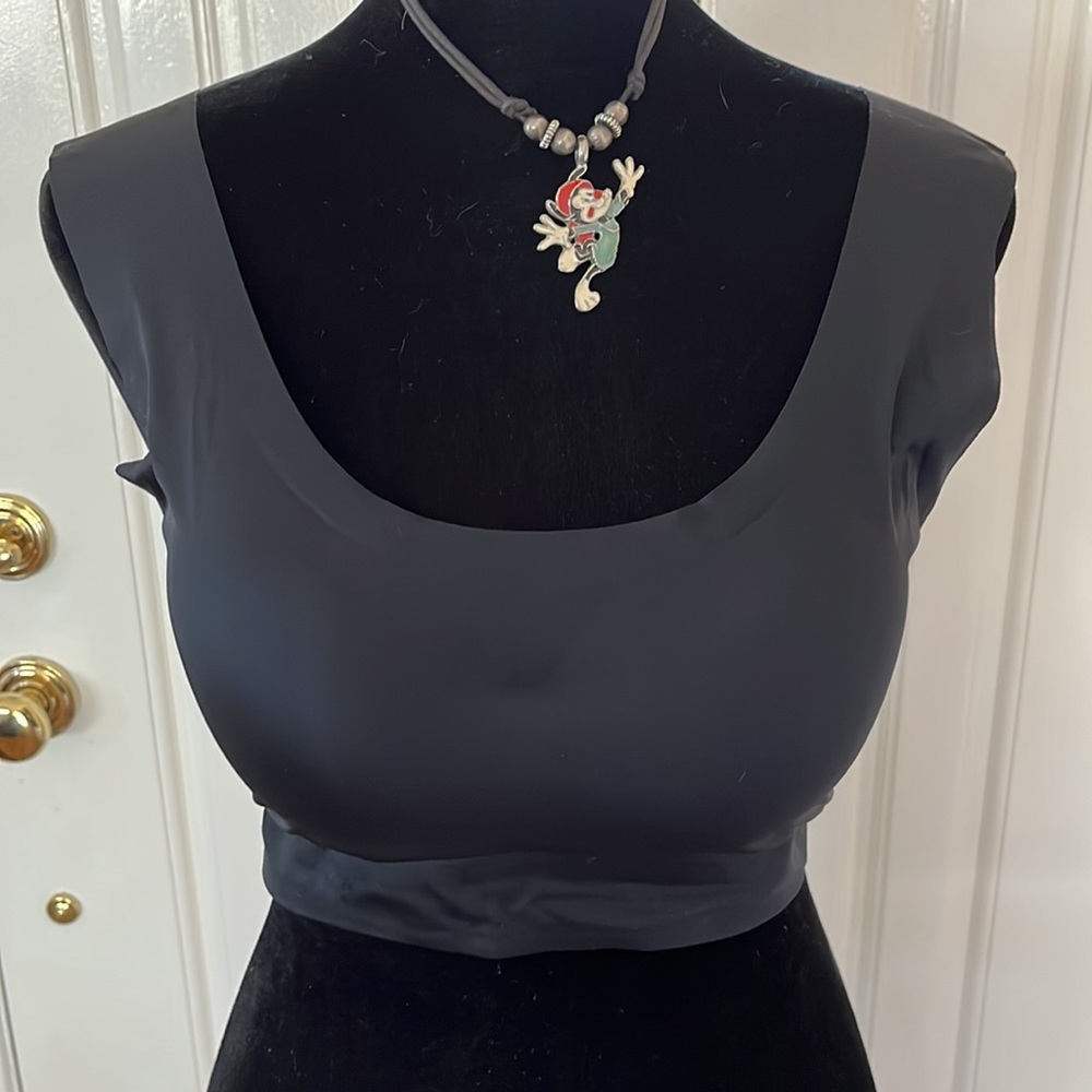 NWT Wireless Butterfly Back Seamless Wide Strap Breathable Yoga Sleep Bra